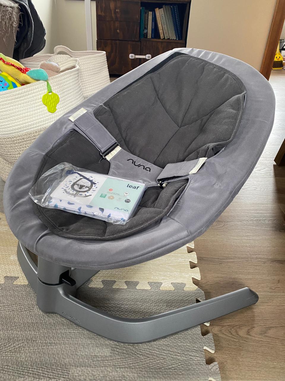 (#PG3267) Mecedora bebé Nuna Leaf. Marca Nuna