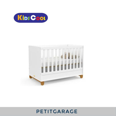 (#PG3269) Cuna de madera de transición. Marca Kidscool