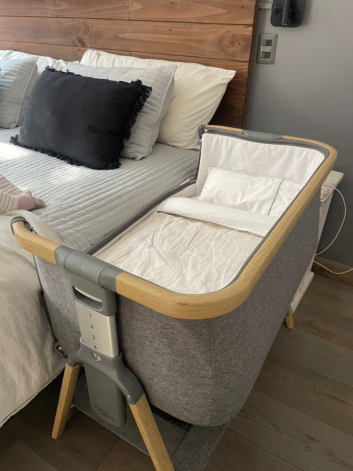 (#PG3281) Cuna Colecho Modelo Cozee. Marca Tutti Bambini