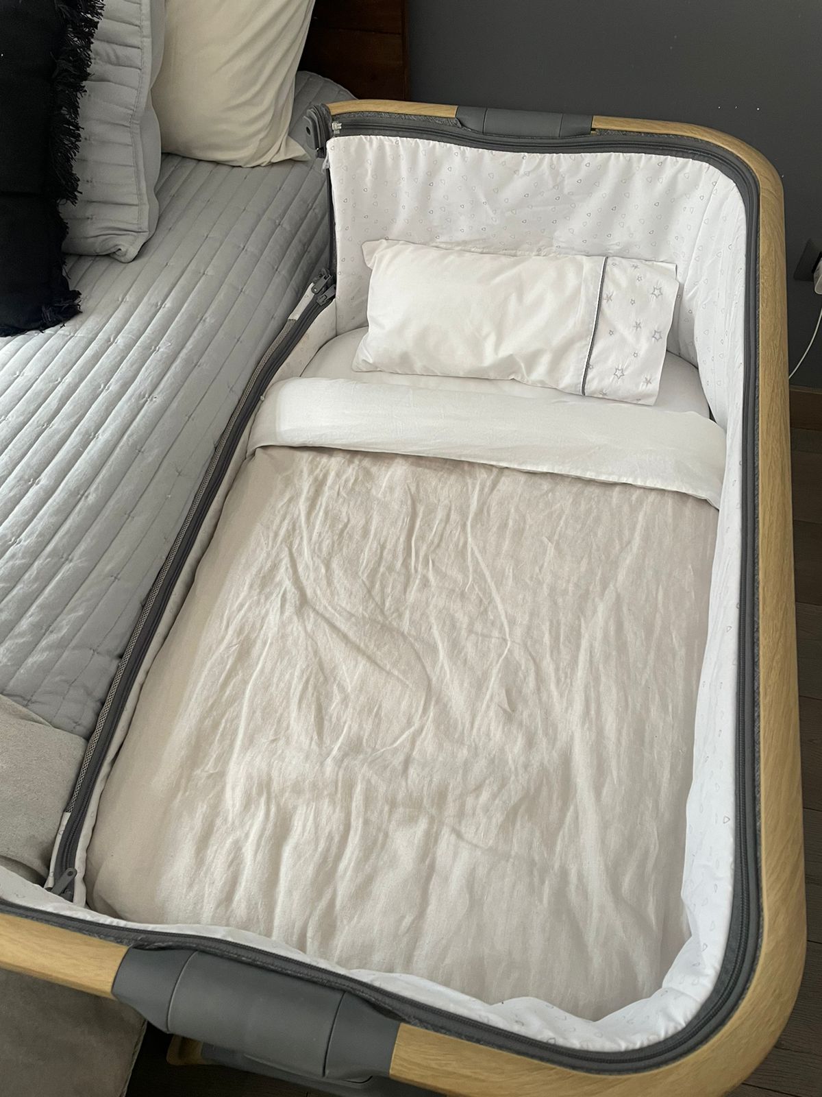 (#PG3281) Cuna Colecho Modelo Cozee. Marca Tutti Bambini