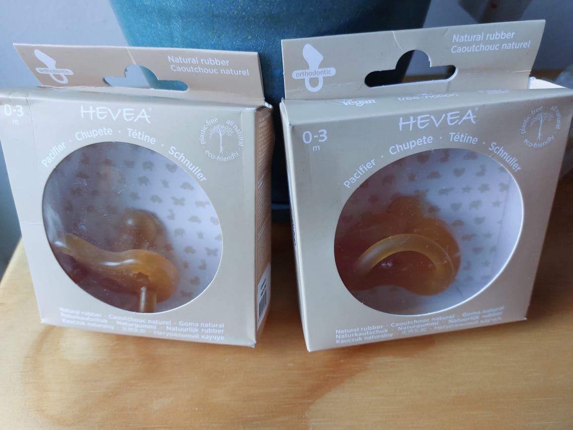 (#PG3306) Chupete 0-3 meses. Marca HEVEA