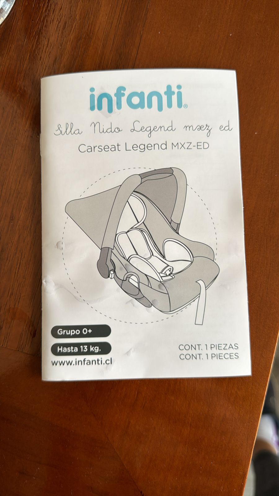 (#PG3309) Coche Legend Grey. Marca Infanti