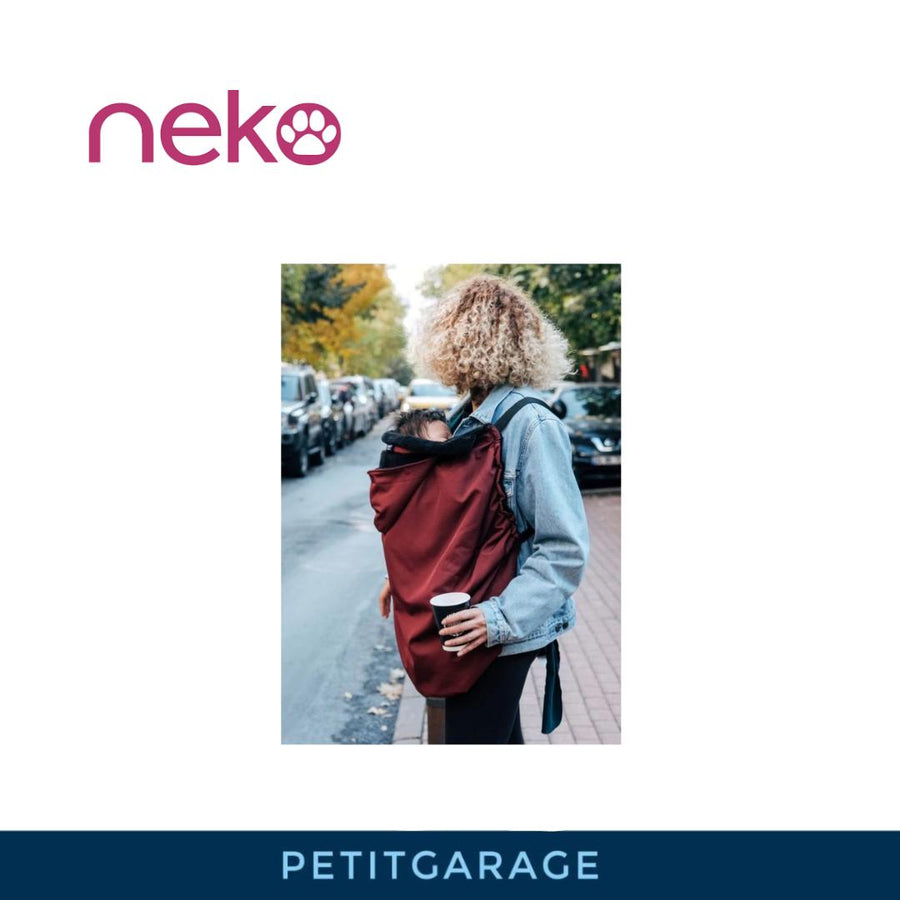 (#PG3313) Cobertor mochila portabebe. Marca Neko Slings