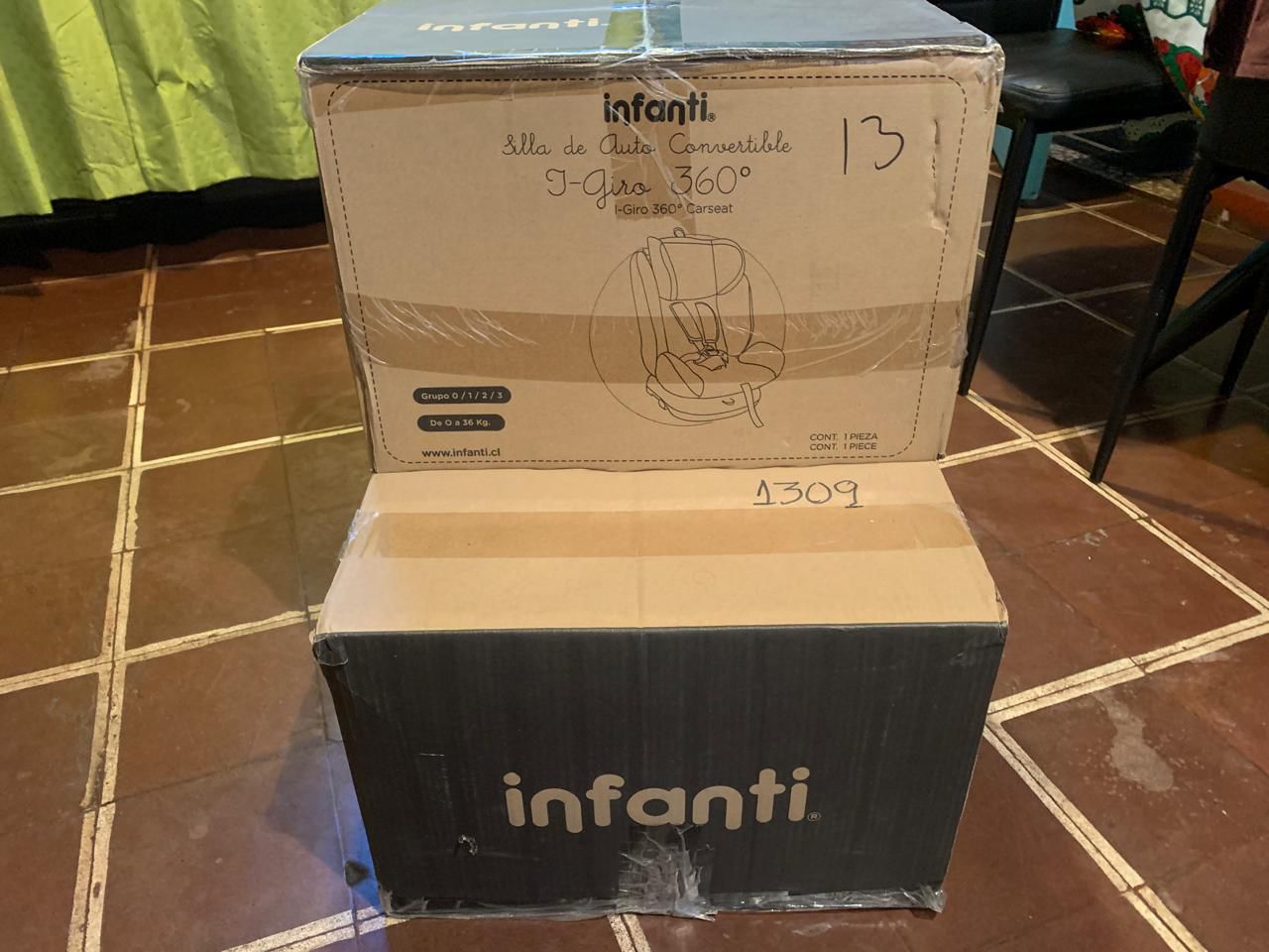 (#PG3323) Silla I-giro 360. Marca Infanti