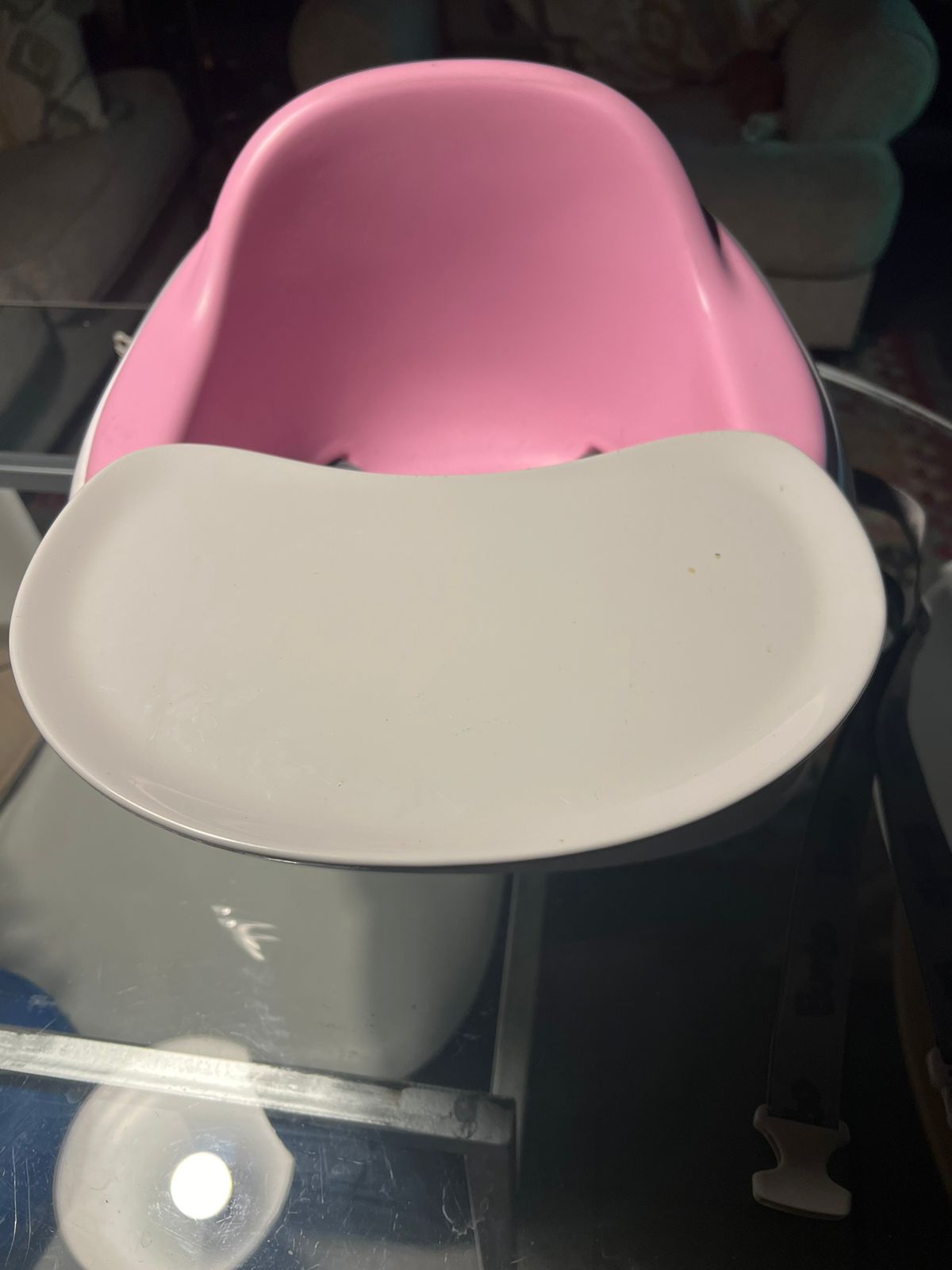 (#PG3341) Silla Multi Seat Rosada. Marca Bumbo