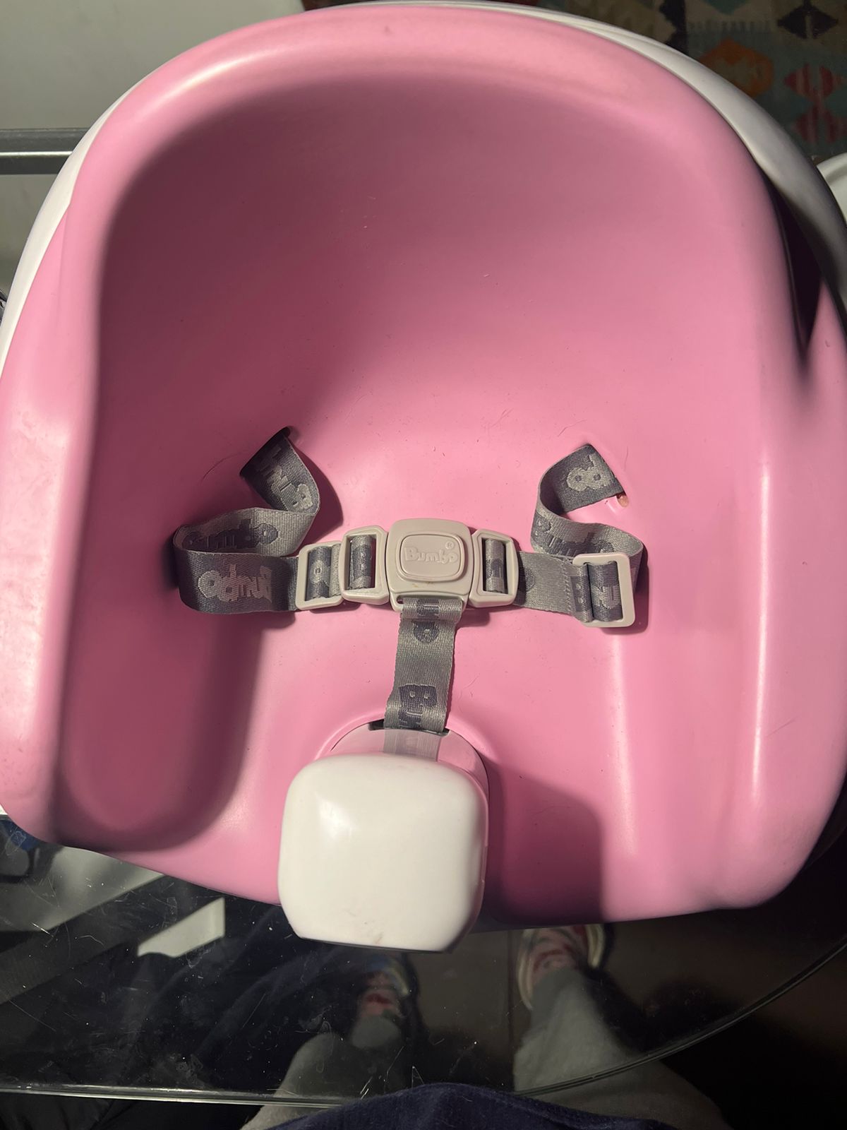 (#PG3341) Silla Multi Seat Rosada. Marca Bumbo