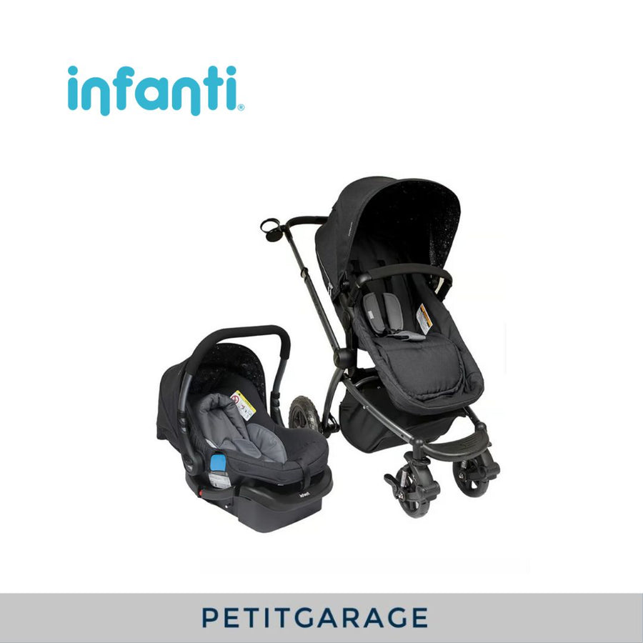 (#PG3348) Coche Travel System Epic 5g Black. Marca Infanti