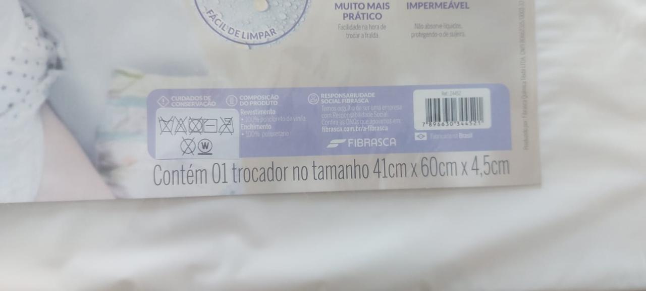 (#PG3393) Mudador impermeable. Marca Fibrasca