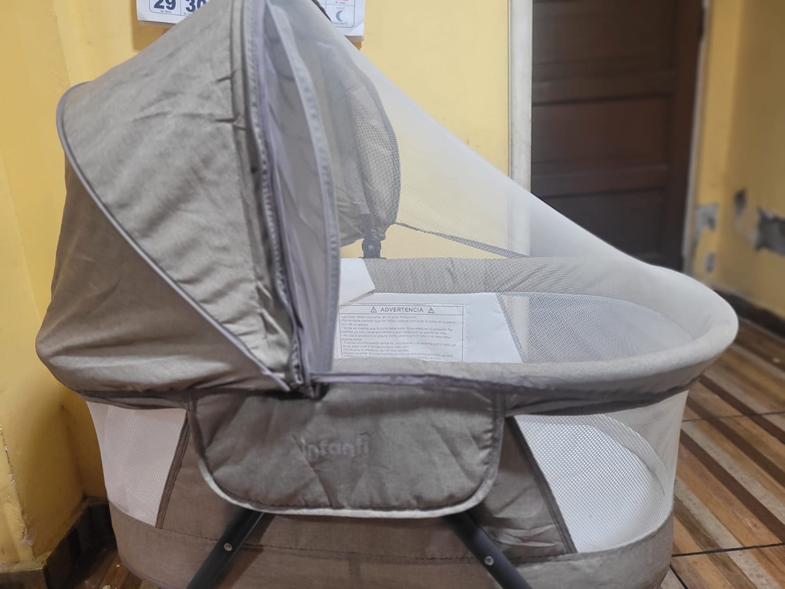 (#PG3411) Moisés Dreamy MC113. Marca Infanti