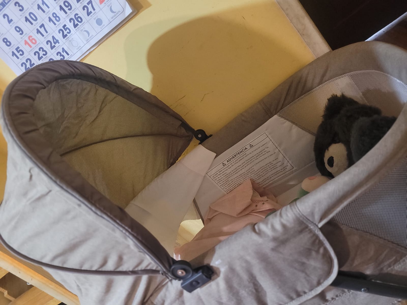 (#PG3411) Moisés Dreamy MC113. Marca Infanti