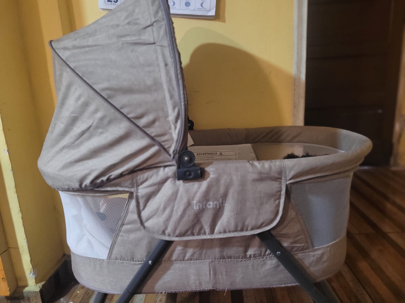 (#PG3411) Moisés Dreamy MC113. Marca Infanti