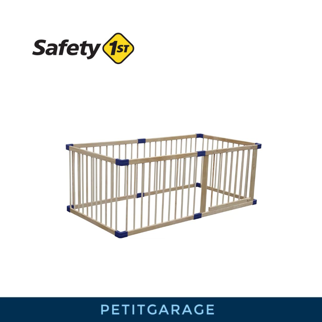 (#PG3425) Corral de madera. Marca Safety 1rst