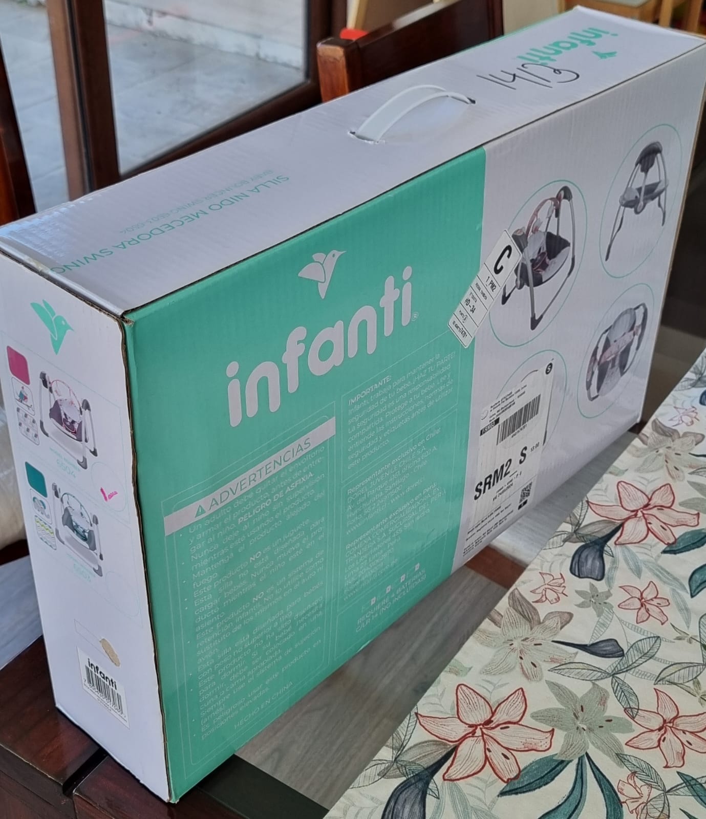 (#PG3466) Silla Nido Swing. Marca Infanti