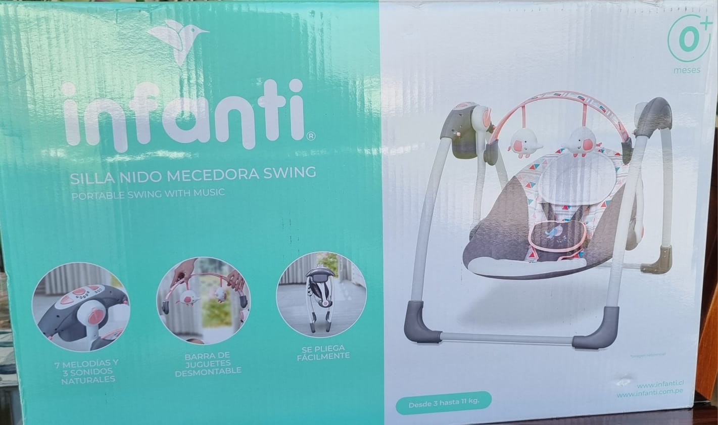 (#PG3466) Silla Nido Swing. Marca Infanti
