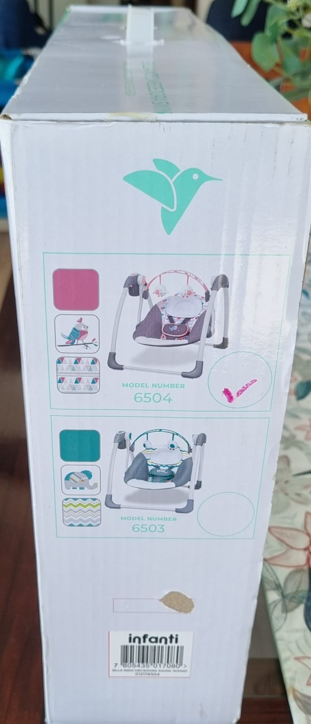 (#PG3466) Silla Nido Swing. Marca Infanti