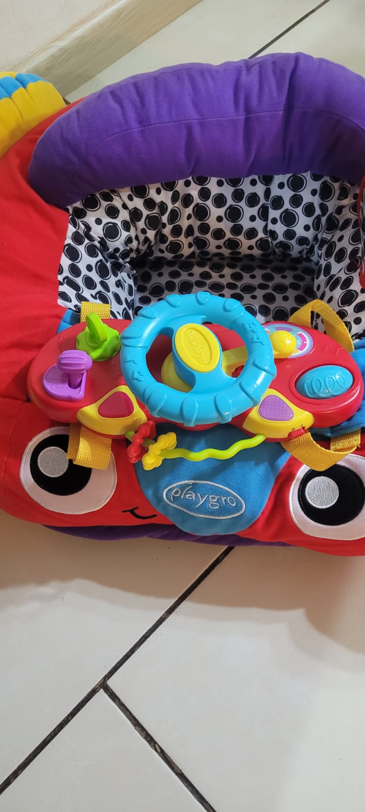 (#PG3471) Cojin actividades. Marca Playgro