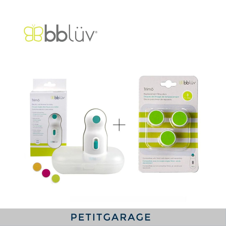 (#PG3469) Lima eléctrica + Repuesto de 4 limas 6-12 meses. Marca Bbluv