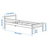 (#PG4583) Cama de madera. Marca IKEA