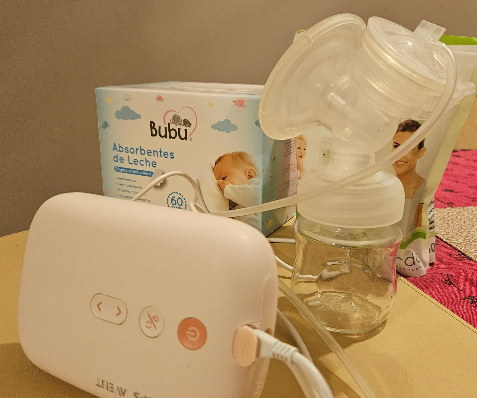 (#PG4624) Extractor de leche eléctrico simple. Marca Philips Avent