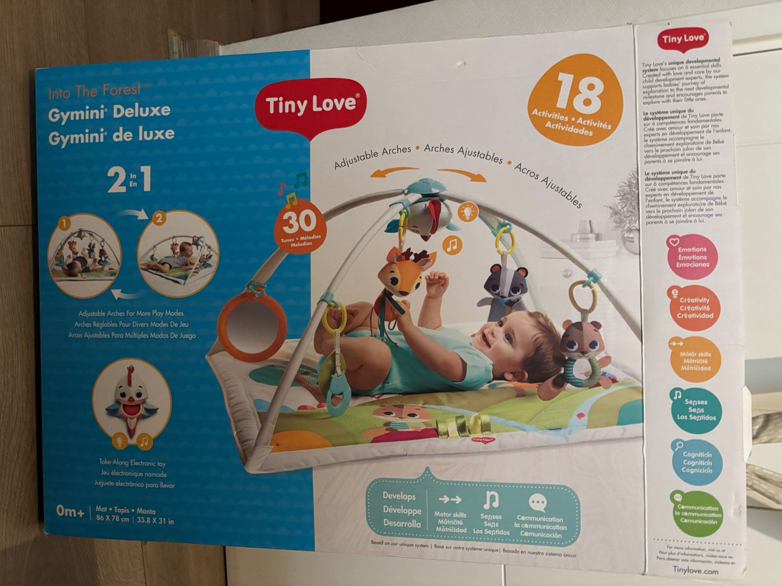 (#PG5187) Gimnasio modelo Into The Forest. Marca Tiny Love