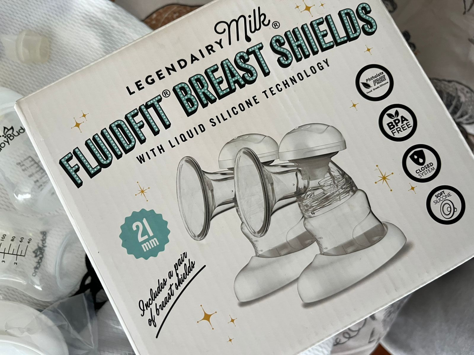 (#PG5225) Extractor de leche doble eléctrico + Accesorios lactancia. Marca Baby Buddha