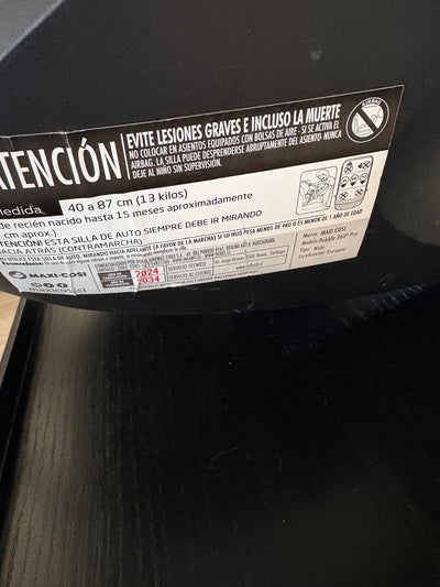 (#PG5340) Coche Travel System modelo Zelia 3 + Pebble 360 + Family Fix + Capa impermeable para el agua. Marca Maxi Cosi