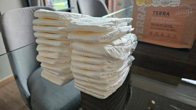 (#PG5428) 3 bolsas de Pañales para recién nacido. Marca Terra