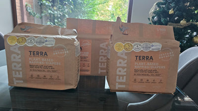 (#PG5428) 3 bolsas de Pañales para recién nacido. Marca Terra