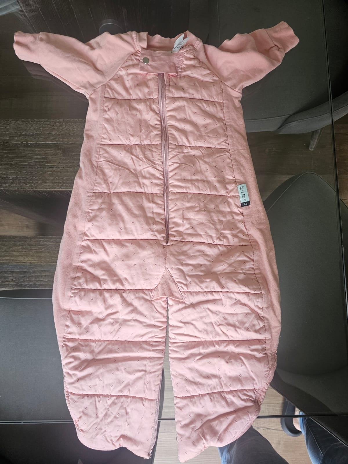 Saquito de dormir, sleep suit bag, TOG 2.5, modelo daisies. Marca Ergopouch (#PG5564)