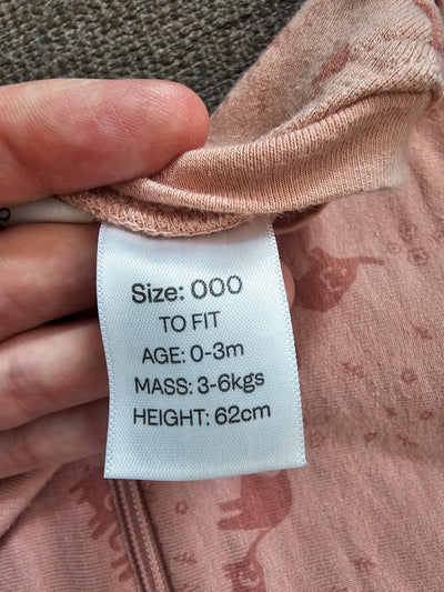 Saquito de dormir, cocoon swaddle bag, modelo elephant parade, TOG 1.0. Marca Ergopouch. (#PG5569)
