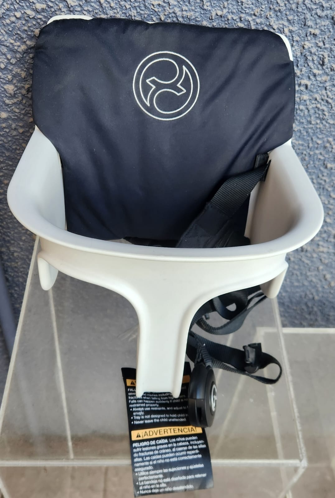 Silla de comer modelo Lemo + Accesorios (arnés, bandeja y cojín). Marca Cybex (#PG5911)