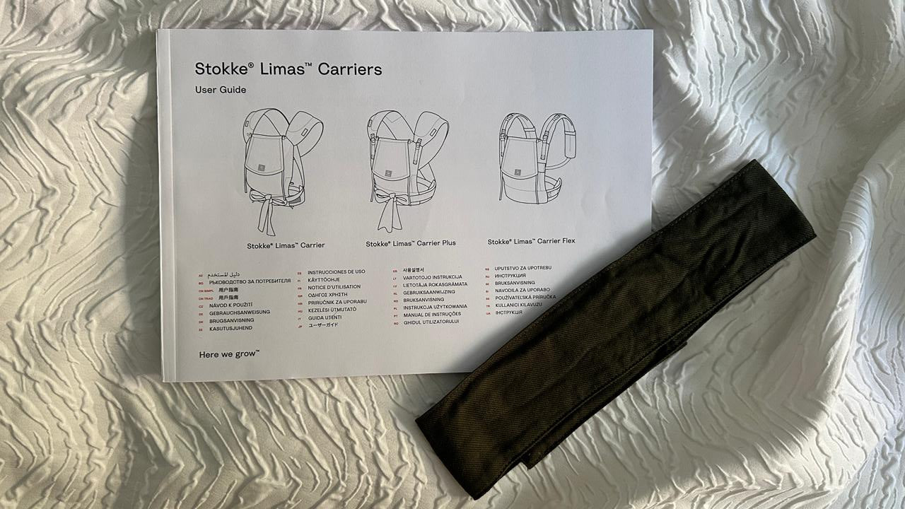 (#PG5457) Mochila ergonómica modelo Limas Carrier Olive Green. Marca Stokke