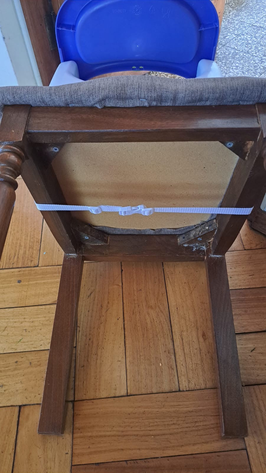 (#PG4467) Silla de comer portátil modelo Food up Green. Marca Infanti