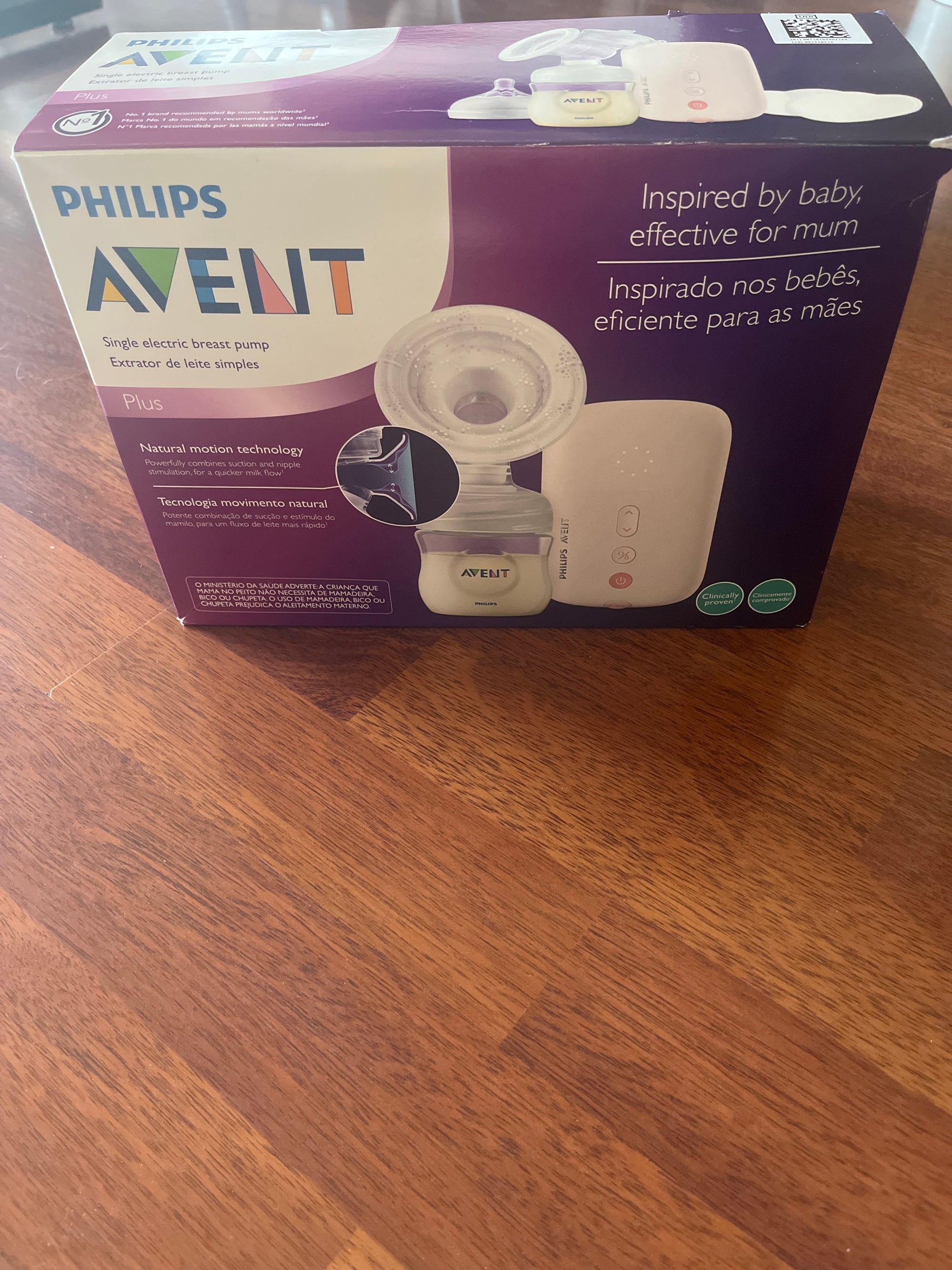 (#PG5083) Extractor de leche eléctrico simple. Marca Philips Avent