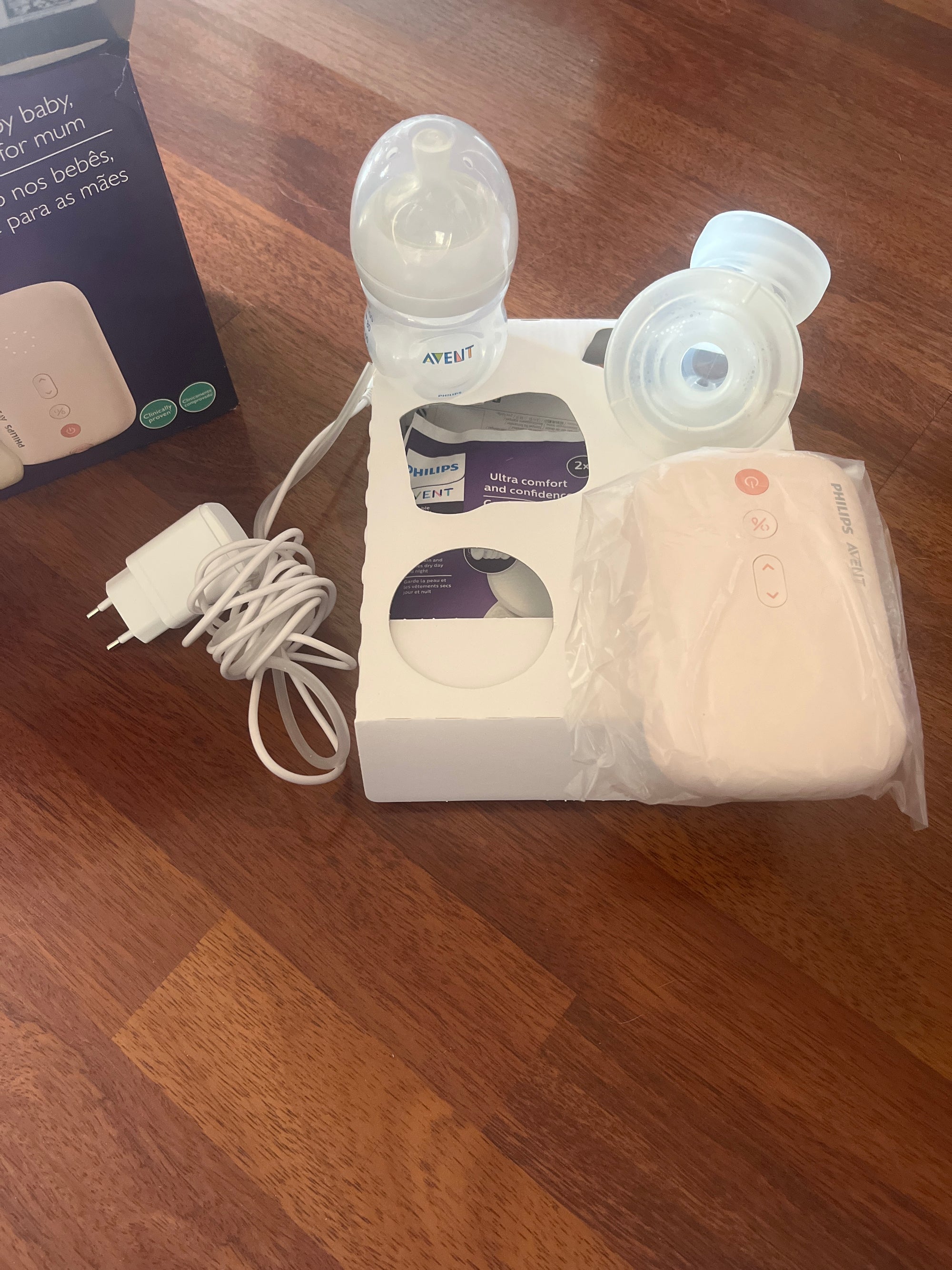 (#PG5083) Extractor de leche eléctrico simple. Marca Philips Avent