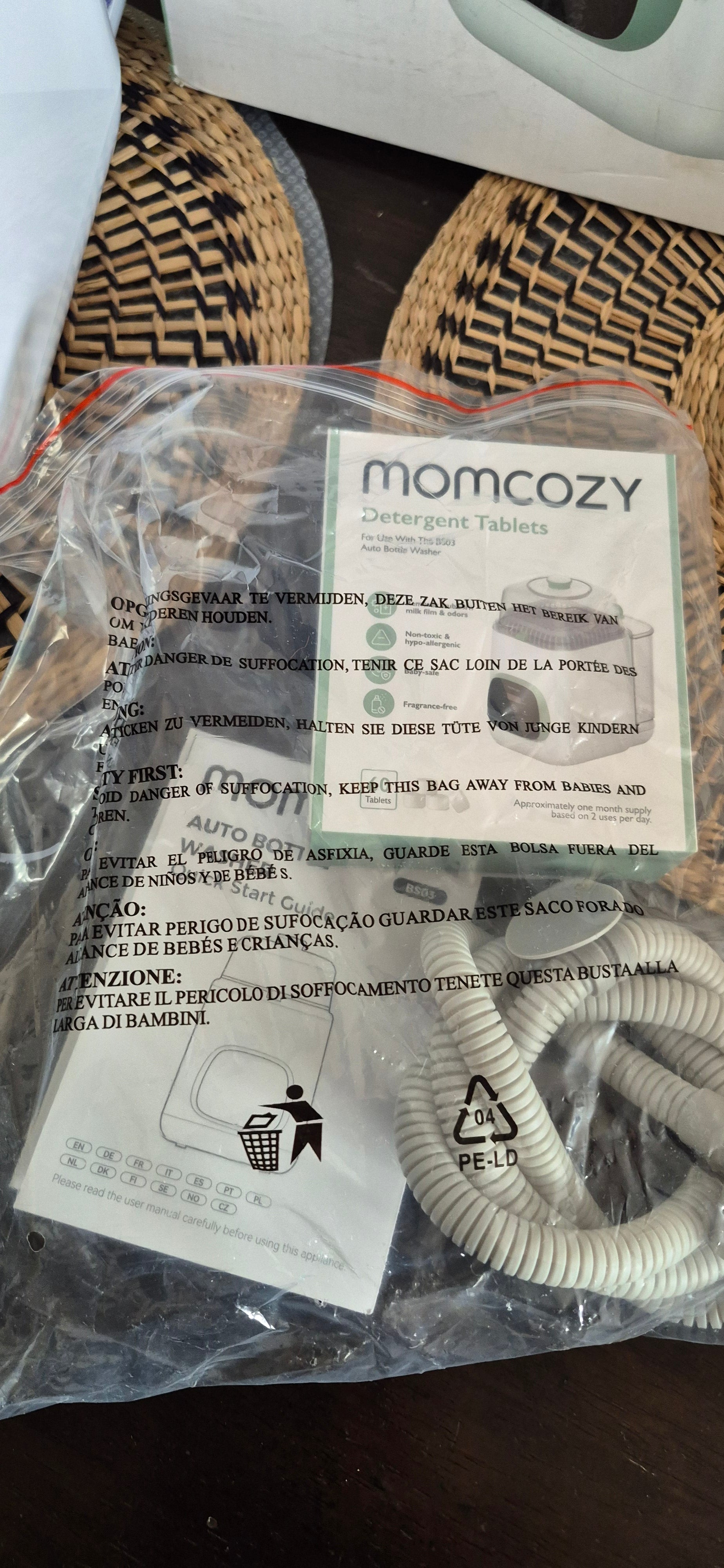 Lavadora, Esterilizadora y Secadora modelo Kleanpal Pro. Marca Momcozy (#PG5906)