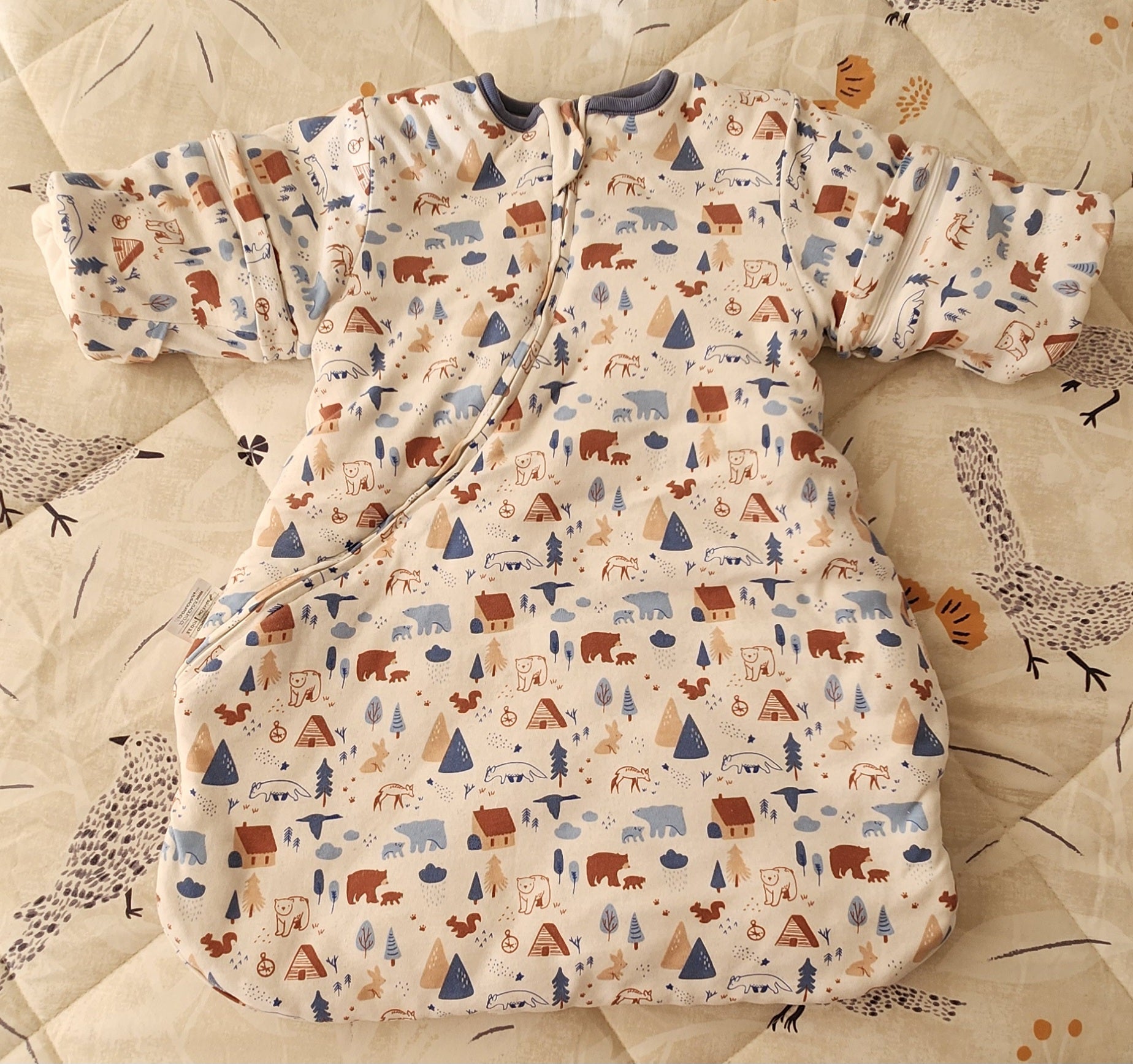Saco de dormir TOG 3.5 Kulko Nieve, talla 0-6 meses. Marca Tu Saquito (#PG5752)