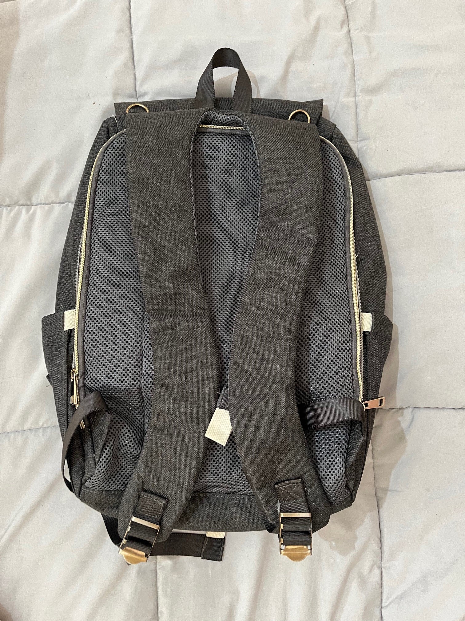 (#PG4399) Mochila pañalera modelo Melange. Marca Bebesit