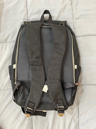 (#PG4399) Mochila pañalera modelo Melange. Marca Bebesit